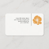 花屋 名刺 (裏面)