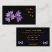 花屋 名刺 (正面/裏面)