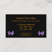 花屋 名刺 (裏面)