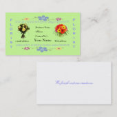 花屋 名刺 (正面/裏面)