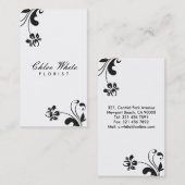 花屋-名刺 名刺 (正面/裏面)