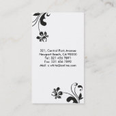 花屋-名刺 名刺 (裏面)