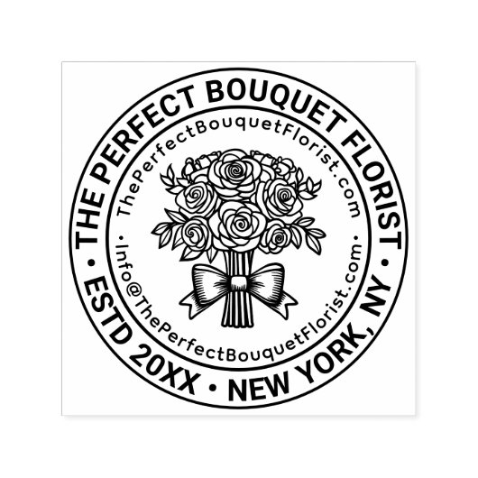 花屋 花卉 業務 名稱 所在地 網址 電郵 セルフインキングスタンプ (デザイン)