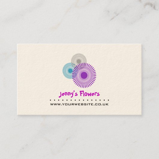 花屋/花花名刺 名刺 (正面)