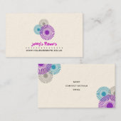 花屋/花花名刺 名刺 (正面/裏面)