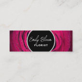 花屋、花 スキニー名刺 (正面)