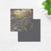 花崗岩と金ゴールドイヤリングディスプレイ (デスク)