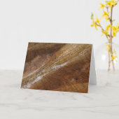 花崗岩の上の水アットフランコニアノッチフルーム カード (黄色い花)