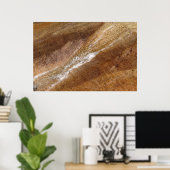 花崗岩の上の水アットフランコニアノッチフルーム ポスター (ホームオフィス)