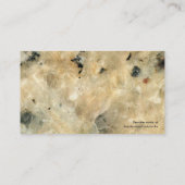 花崗岩の名刺 名刺 (裏面)