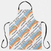 花崗岩の地質学のユーモアの片割れを取らない エプロン (正面)