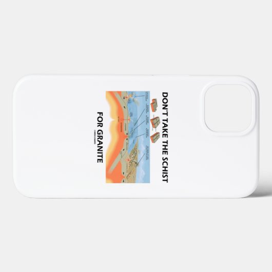 花崗岩の地質学のユーモアの片割れを取らない Case-Mate iPhoneケース (裏面 (横))