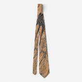 花崗岩の石のパターンタイ ネクタイ (裏面)