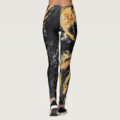 花崗岩の石のパターンレギンス レギンス (裏面)