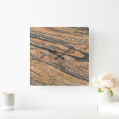 花崗岩の石模様アクリル壁時計 スクエア壁時計 (ホーム)