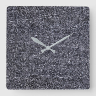 花崗岩の石模様アクリル壁時計 スクエア壁時計