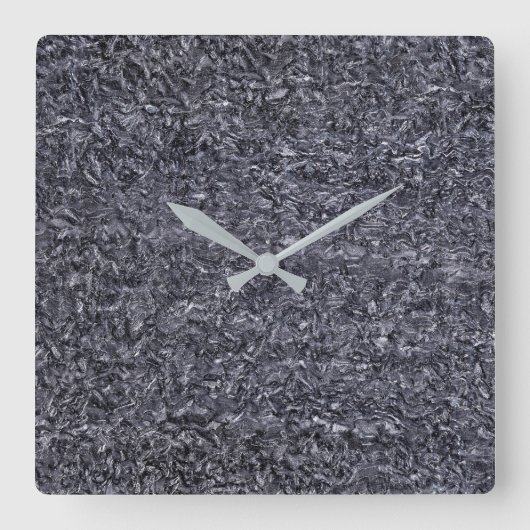 花崗岩の石模様アクリル壁時計 スクエア壁時計 (正面)