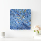 花崗岩の石模様アクリル壁時計 スクエア壁時計 (ホーム)