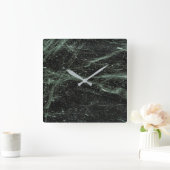 花崗岩の石模様アクリル壁時計 スクエア壁時計 (ホーム)