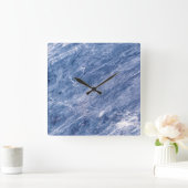 花崗岩の石模様アクリル壁時計 スクエア壁時計 (ホーム)