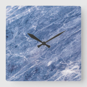 花崗岩の石模様アクリル壁時計 スクエア壁時計
