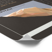 花崗岩の組成 ポスター (角)