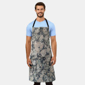 花崗岩の背景 エプロン (着用した状態)