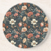 花崗岩の花模様コースター コースター (正面)