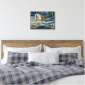 花崗岩の跡のコナ キャンバスプリント (インサイチュ (寝室))