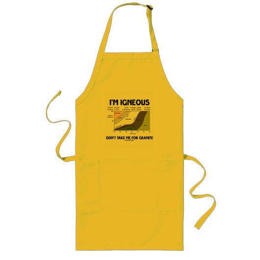 花崗岩を取り上げるつもりはない ロングエプロン (正面)