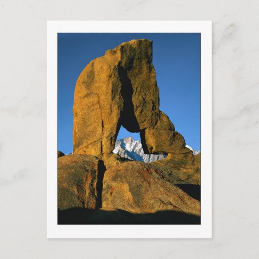 「花崗岩アーチ」 ポストカード (正面)