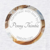 花崗岩イオン化スラブ ラベル (デザイン2)