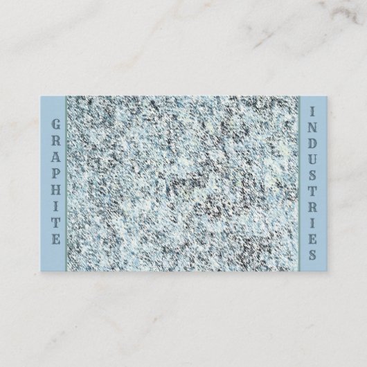 花崗岩インレイド名刺 名刺 (正面)