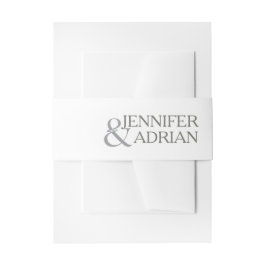 花崗岩グレー 結婚式 詳細 現代の結婚式 招待状ベリーバンド