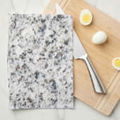 花崗岩サーフェスパターン キッチンタオル (四つ折り)