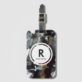 花崗岩シンセクションモノグラム ラゲッジタグ (正面縦)
