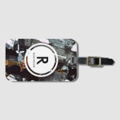 花崗岩シンセクションモノグラム ラゲッジタグ (正面横)