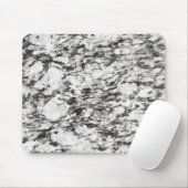 花崗岩テクスチャ |黒の大理石の背景 マウスパッド (マウス)