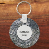 花崗岩デザインキーチェーン キーホルダー (正面)