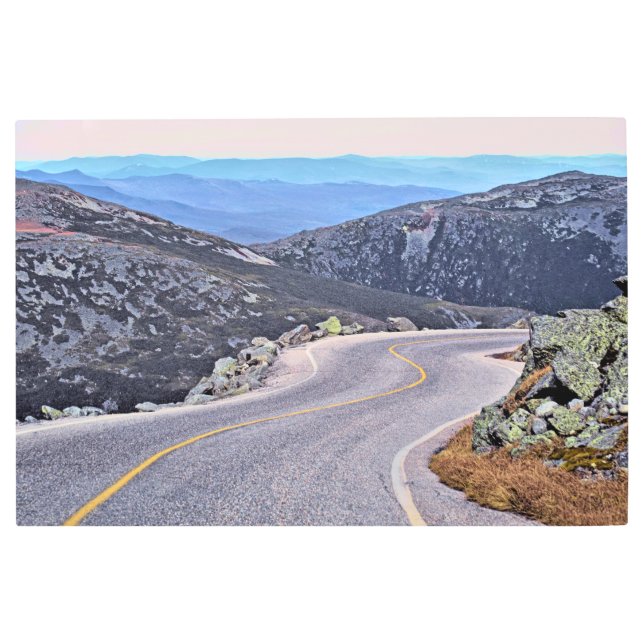 花崗岩トップスニューハンプシャーメタルプリント メタルプリント (正面)