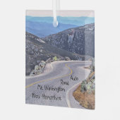 花崗岩トップス自動ロードガラスオーナメント ガラスオーナメント (正面左)