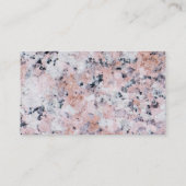 花崗岩パターン 名刺 (裏面)