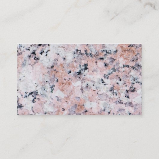 花崗岩パターン 名刺 (裏面)