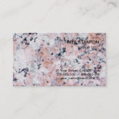 花崗岩パターン 名刺 (正面)