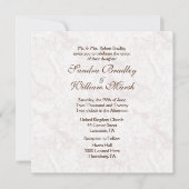 花崗岩フォーマルルック結婚式招待状 招待状 (正面)