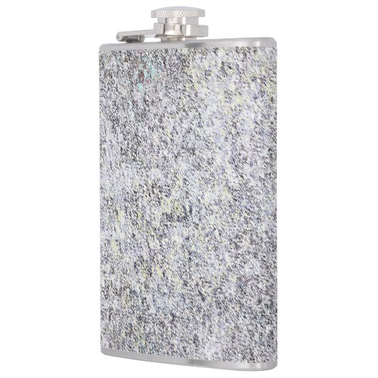 花崗岩ブラック フラスク (左)