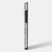 花崗岩ブラック iPhoneケース (左側面)