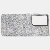 花崗岩ブラック SAMSUNG GALAXYケース (裏面横)