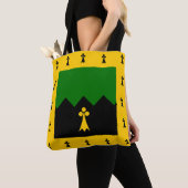 花崗岩マウンテンポッスペースバッジトート トートバッグ (クローズアップ)