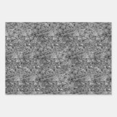 花崗岩モザイク抽象芸術石大理石パターン ラッピングペーパーシート (正面2)